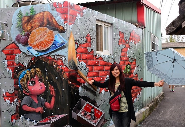 九房童話世界3D彩繪村:【台中景點】『台中石岡九房里童話世界3D彩繪』-又多了一個可以盡情拍照的景點囉”笑”果十足,一起融入石岡九房童話世界的3D彩繪世界裡吧