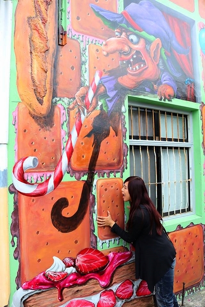 九房童話世界3D彩繪村:【台中景點】『台中石岡九房里童話世界3D彩繪』-又多了一個可以盡情拍照的景點囉”笑”果十足,一起融入石岡九房童話世界的3D彩繪世界裡吧