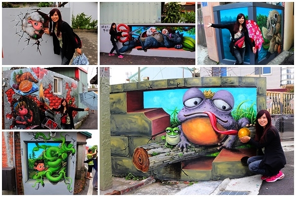 九房童話世界3D彩繪村:【台中景點】『台中石岡九房里童話世界3D彩繪』-又多了一個可以盡情拍照的景點囉”笑”果十足,一起融入石岡九房童話世界的3D彩繪世界裡吧