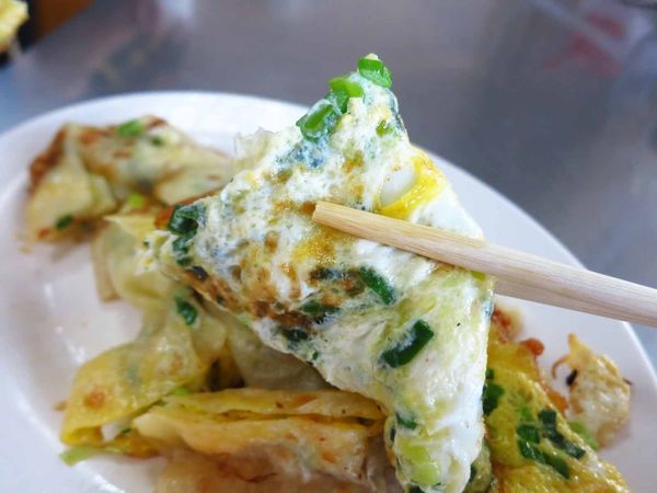 【新竹美食】新銘早餐店-滿滿都是蔥花的蛋餅