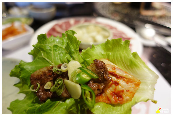 生菜包肉-台中燒烤吃到飽推薦