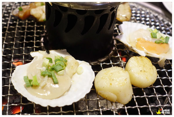 扇貝與干貝-台中燒烤吃到飽推薦