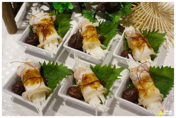 五花肉包山藥-台中燒烤吃到飽推薦