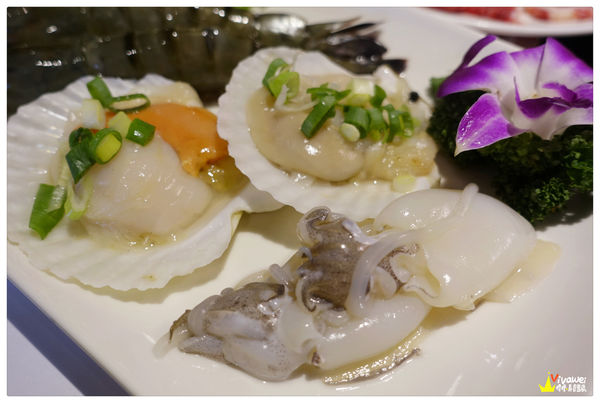 扇貝與軟絲-台中燒烤吃到飽推薦