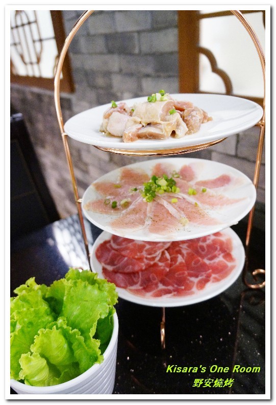 野安燒烤鍋物：公益路燒烤．韓式燒烤加精緻BUFFET吃到飽組合──野安燒烤