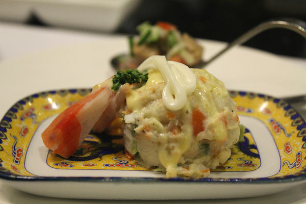 鮮蝦洋芋沙拉-台中燒烤吃到飽推薦