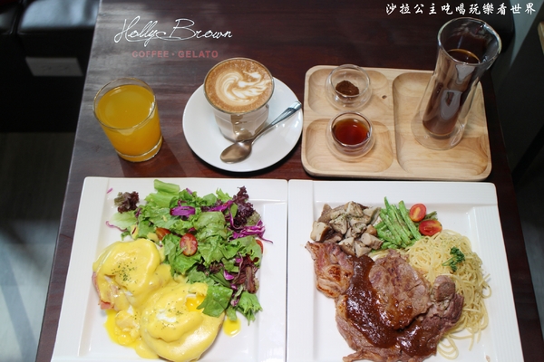 Holly Brown Taiwan：香港知名咖啡廳台灣也吃的到『Holly Brown Taiwan』瘋狂奶昔/內科全日早午餐