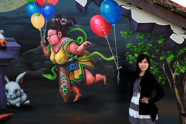 雲林四湖箔子寮神仙3D彩繪：【雲林景點】雲林彩繪新亮點~四湖箔子寮神仙3D彩繪