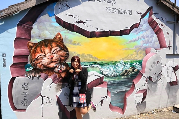 雲林四湖箔子寮神仙3D彩繪：【雲林景點】雲林彩繪新亮點~四湖箔子寮神仙3D彩繪