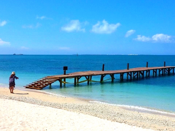 北海遊客中心:【澎湖景點】澎湖北海遊客中心~熱帶島嶼風情的赤崁木棧道無敵海景~一起落跑吧愛情