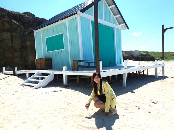 北海遊客中心:【澎湖景點】澎湖北海遊客中心~熱帶島嶼風情的赤崁木棧道無敵海景~一起落跑吧愛情