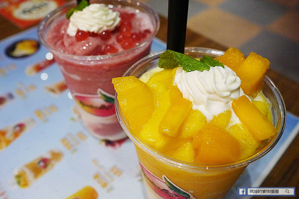 Superstars Mango:◆台北中山。捷運中山站【Superstars Mango】夏天就要芒果冰!航海王隨身杯帶著走!超好吃芒果冰淇淋菠蘿包!中山站冰品。欣欣秀泰影城商圈美食