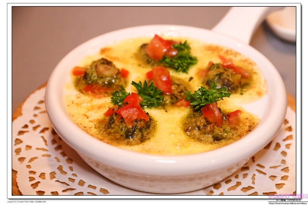 O'Steak Taipei：【永康牛排】☼O'Steak Taipei 歐牛排☼米其林指標的法式料理/推薦必嚐/勃根地風味烤蝸牛/焗烤透抽/蘋果塔♥♥