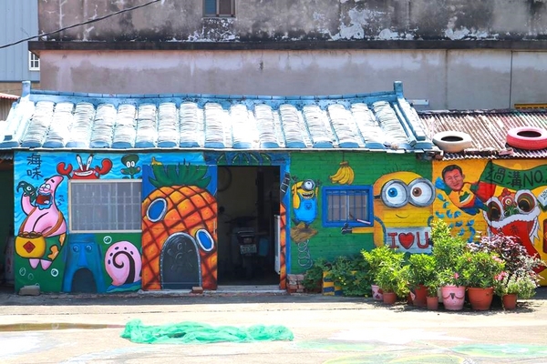 嘉義布袋國寶阿祖的彩繪古厝：【嘉義景點】國寶阿祖的彩繪古厝