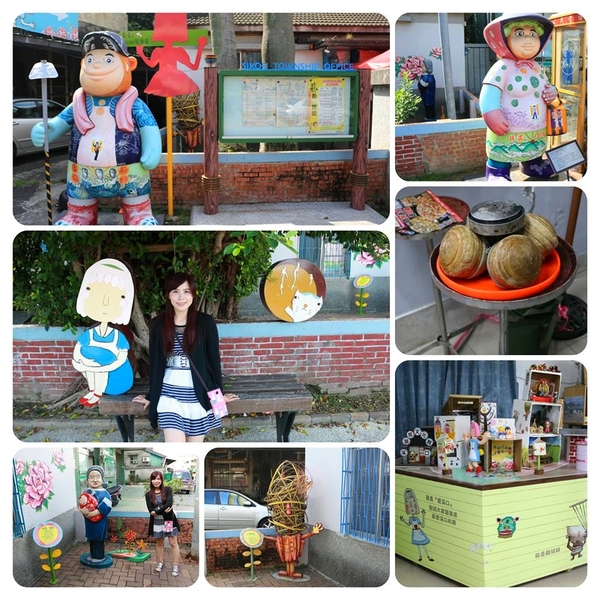 溪口客家文化館：【嘉義景點】溪口客家文化館~好運奶奶/竹簍哥/陀螺弟/麵線妹來做伙