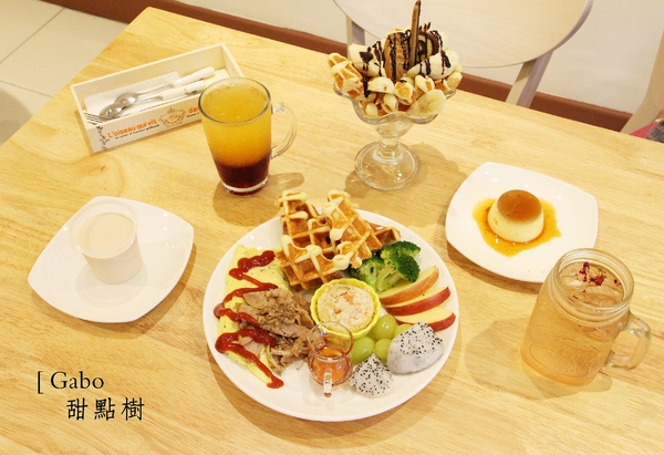 Dessert Tree 甜點樹鬆餅甜點坊:【台南】Dessert Tree 甜點樹鬆餅甜點坊──採用日本麵粉的美味鬆餅!提供甜點和鹹食的鄉村風小店!