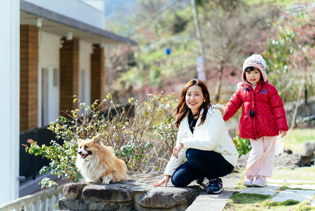 和店狗甜甜合照