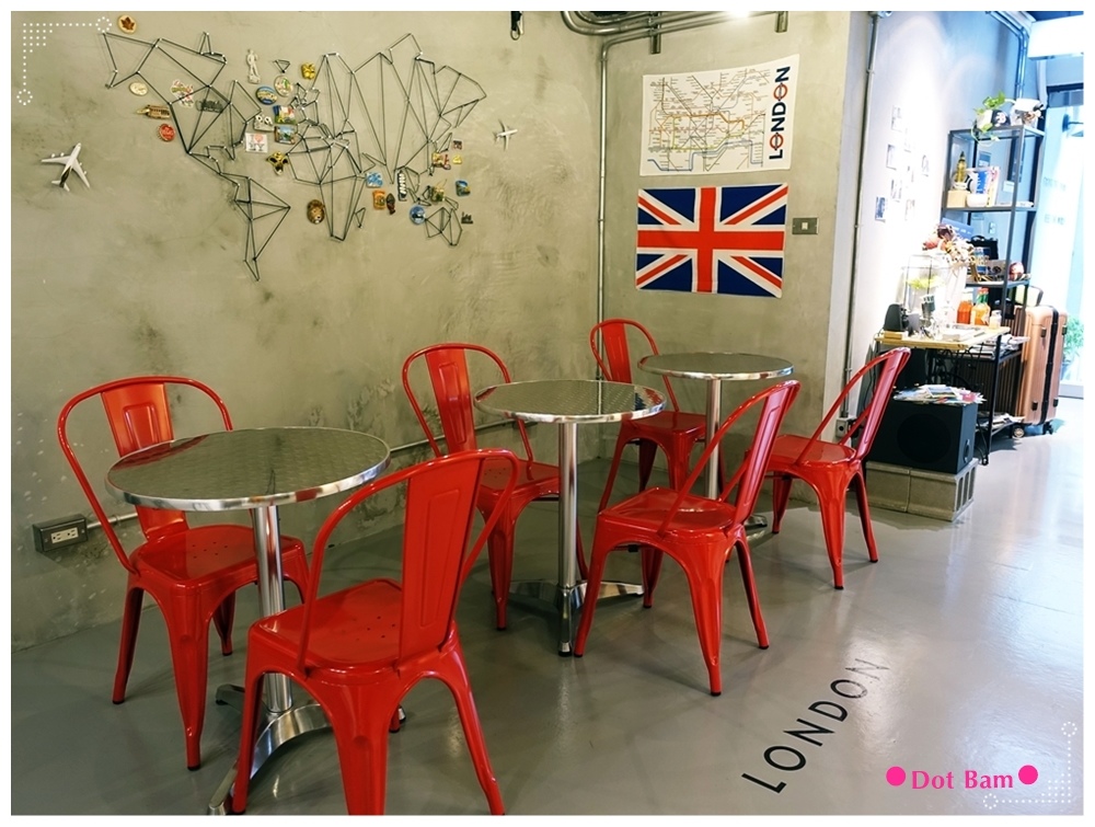 任意門旅行風咖啡館Anywhere Cafe %26; Travel 英國倫敦 1.JPG