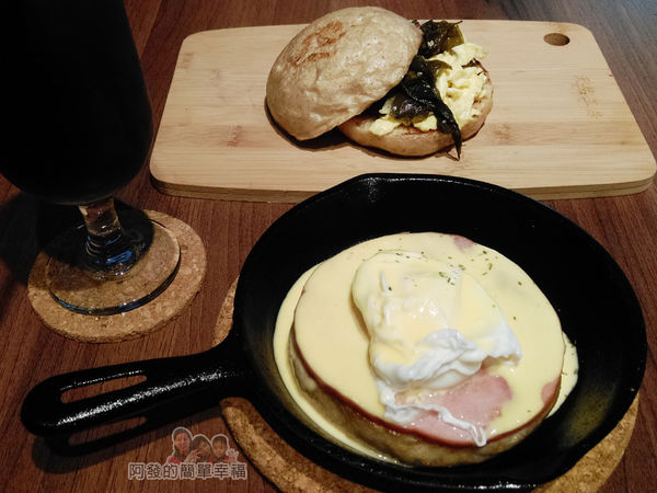 喜悅早餐坊17-水波蛋優格早餐+饅天過海