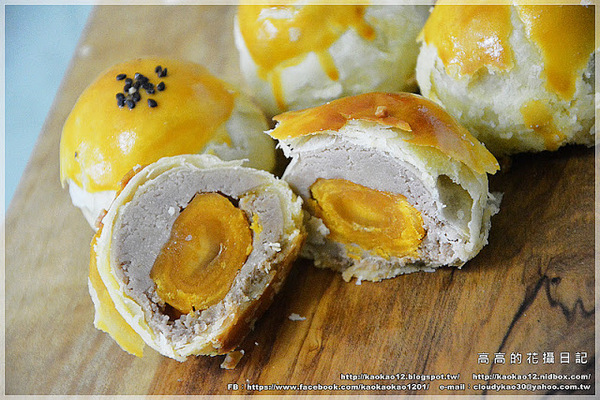 麵包花園烘焙坊:【宅配】高雄 麵包花園烘焙坊《團購中秋禮盒系列》西瓜月餅蛋黃酥 柳柳球果凍