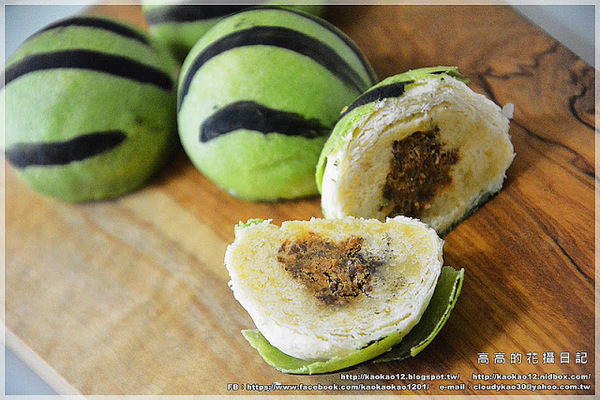 麵包花園烘焙坊:【宅配】高雄 麵包花園烘焙坊《團購中秋禮盒系列》西瓜月餅蛋黃酥 柳柳球果凍