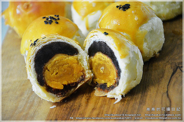 麵包花園烘焙坊:【宅配】高雄 麵包花園烘焙坊《團購中秋禮盒系列》西瓜月餅蛋黃酥 柳柳球果凍