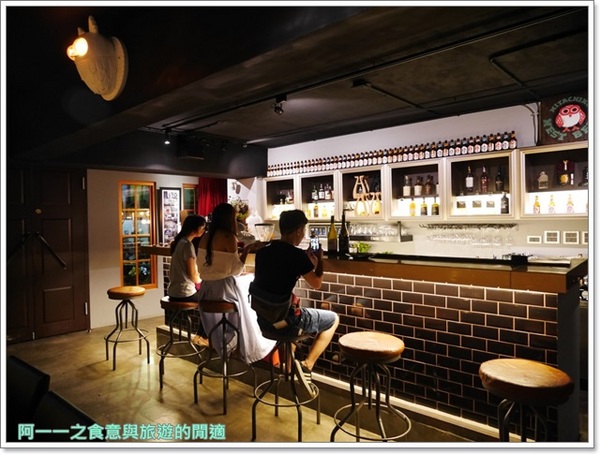 Owls Bistro 窩式餐酒館：台北東區美食 Owls Bistro 窩式小酒館  義大利麵配調酒～像開啟任意門的歐式餐酒館