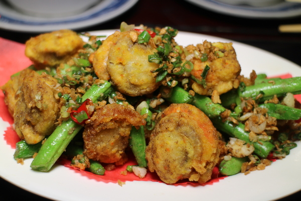 李洪担仔麵:中和興南夜市美食『李洪担仔麵』熱炒/宵夜/捷運南勢角站