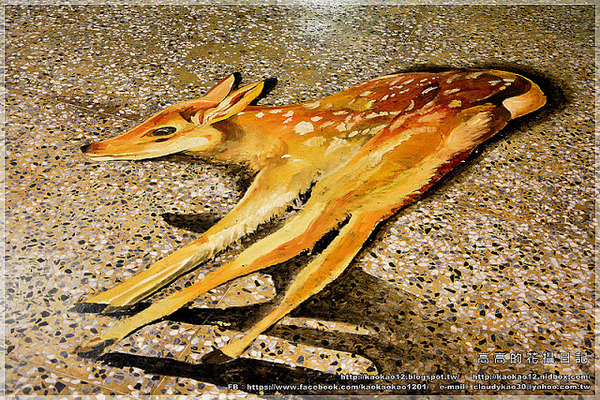 衛民街彩繪地下道:【臺南】東區。衛民街彩繪地下道