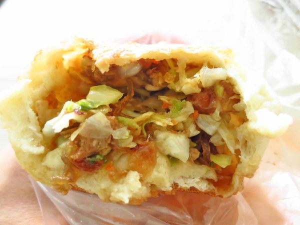 【桃園美食】大林水煎包-1顆16元的水煎包