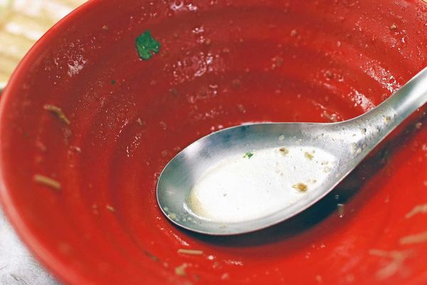 【中和】悍醬XO醬麵線-自行研發的獨特XO醬大腸麵線