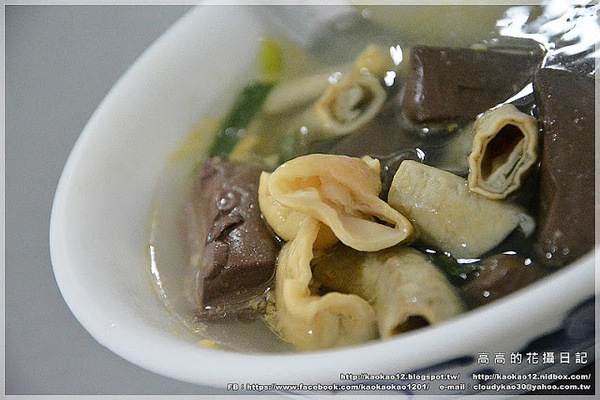 老牌豬血湯：【高雄】三民區。老牌豬血湯