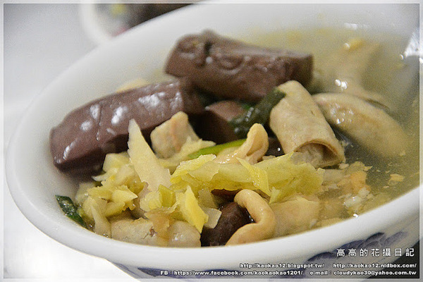 老牌豬血湯：【高雄】三民區。老牌豬血湯