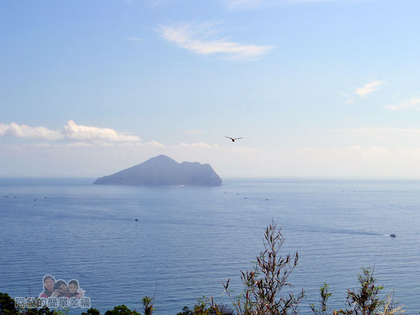 金車伯朗城堡咖啡館03-外澳飛行傘基地-遠眺龜山島海景
