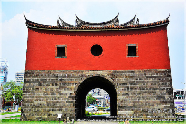 北門:【臺北】中正區。臺北府城門-北門(承恩門)
