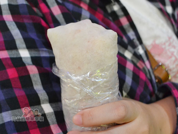 新莊媽祖廟口潤餅捲12-潤餅外觀