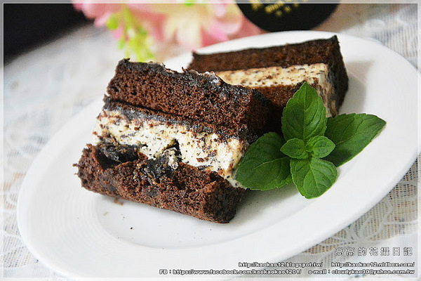 黑天使的禮物:【宅配】黑天使的禮物《檸檬鐵塔乳酪 & 深黑白巧克力》