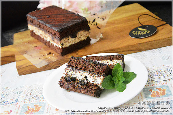 黑天使的禮物:【宅配】黑天使的禮物《檸檬鐵塔乳酪 & 深黑白巧克力》