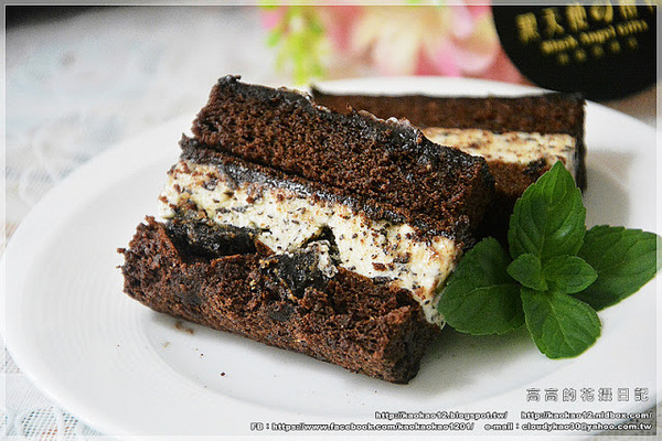 黑天使的禮物:【宅配】黑天使的禮物《檸檬鐵塔乳酪 & 深黑白巧克力》