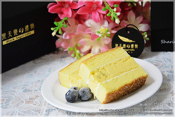 黑天使的禮物:【宅配】黑天使的禮物《檸檬鐵塔乳酪 & 深黑白巧克力》