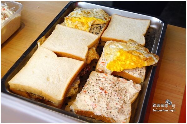 晨吉司漢肉排蛋吐司(龜山大同店)：龜山擺好擺滿的肉排蛋吐司【晨吉司漢】
