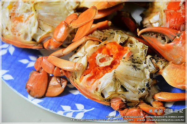 中樺水產行:【高雄】三民區。中樺水產行《超級爆蛋蛋的紅蟳!》