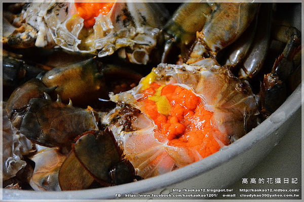 中樺水產行:【高雄】三民區。中樺水產行《超級爆蛋蛋的紅蟳!》