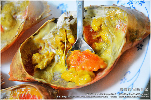 中樺水產行:【高雄】三民區。中樺水產行《超級爆蛋蛋的紅蟳!》