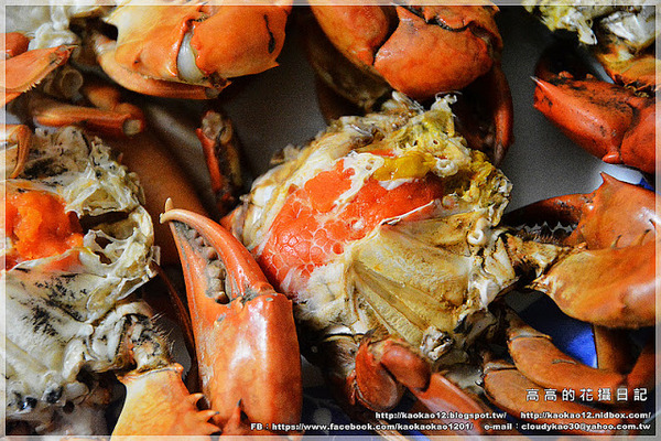 中樺水產行:【高雄】三民區。中樺水產行《超級爆蛋蛋的紅蟳!》