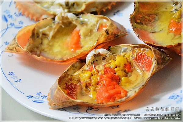 中樺水產行:【高雄】三民區。中樺水產行《超級爆蛋蛋的紅蟳!》