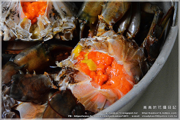 中樺水產行:【高雄】三民區。中樺水產行《超級爆蛋蛋的紅蟳!》