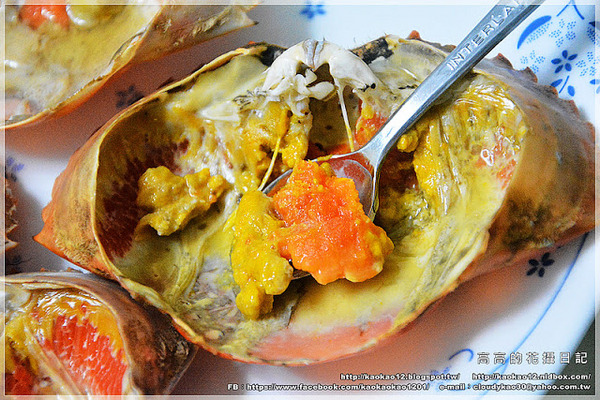 中樺水產行:【高雄】三民區。中樺水產行《超級爆蛋蛋的紅蟳!》