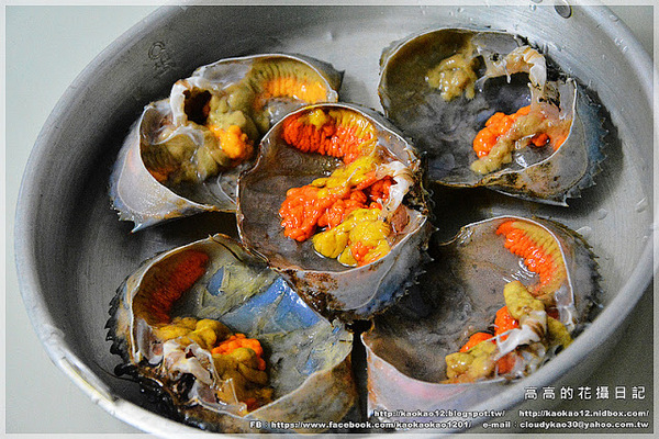 中樺水產行:【高雄】三民區。中樺水產行《超級爆蛋蛋的紅蟳!》