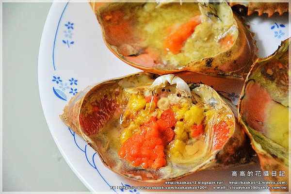 中樺水產行:【高雄】三民區。中樺水產行《超級爆蛋蛋的紅蟳!》